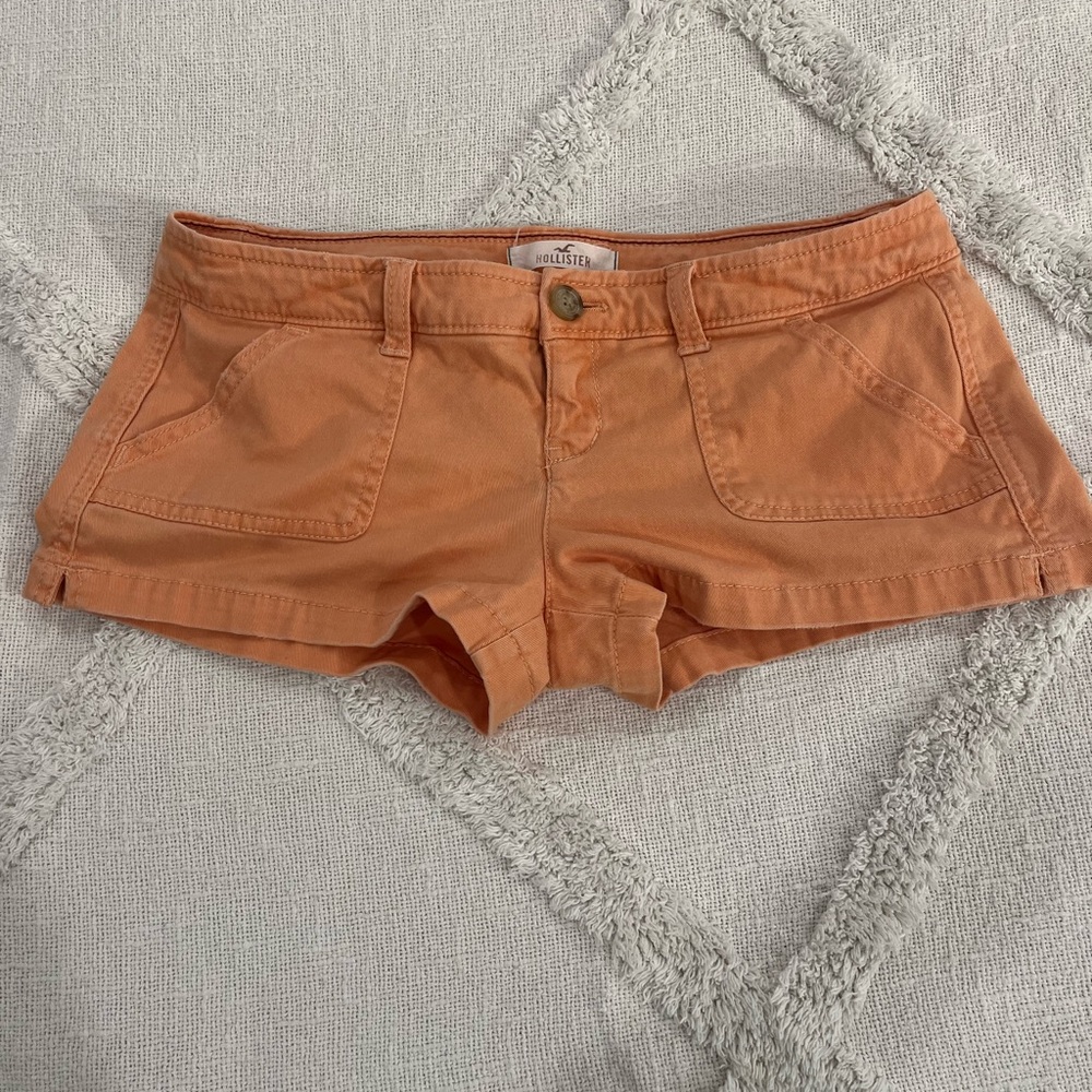 Vintage Hollister Co. Orange Low Rise Shorts